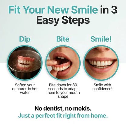 ⭐DarkFairy™ Custom-Fit Dentures ⏰ ENDS TODAY   70% OFF | Smile with Confidence
